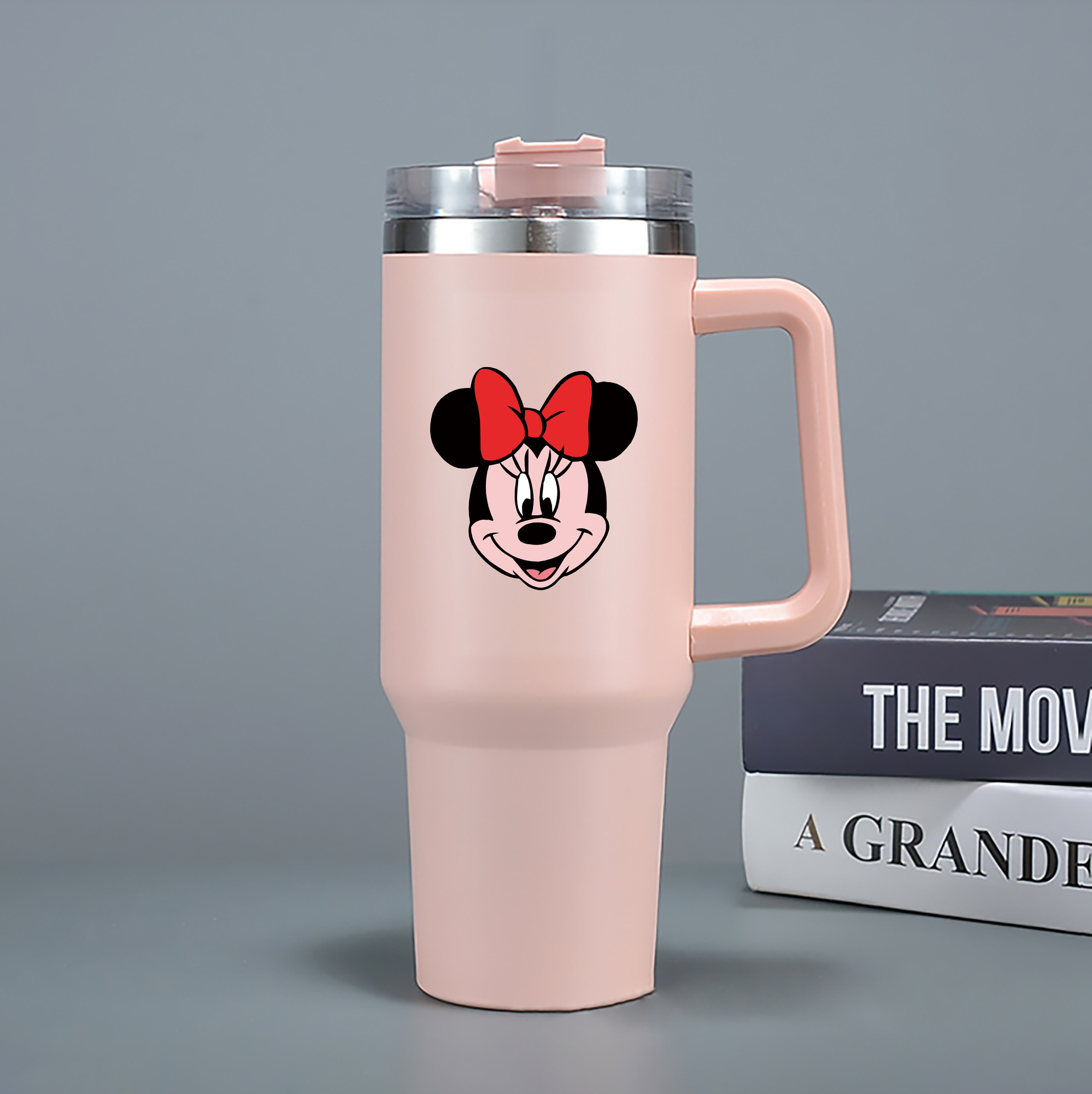 （画像用） ミッキーマウス Mickey Mouse 1200mL車用タンブラー（カラープリント）
